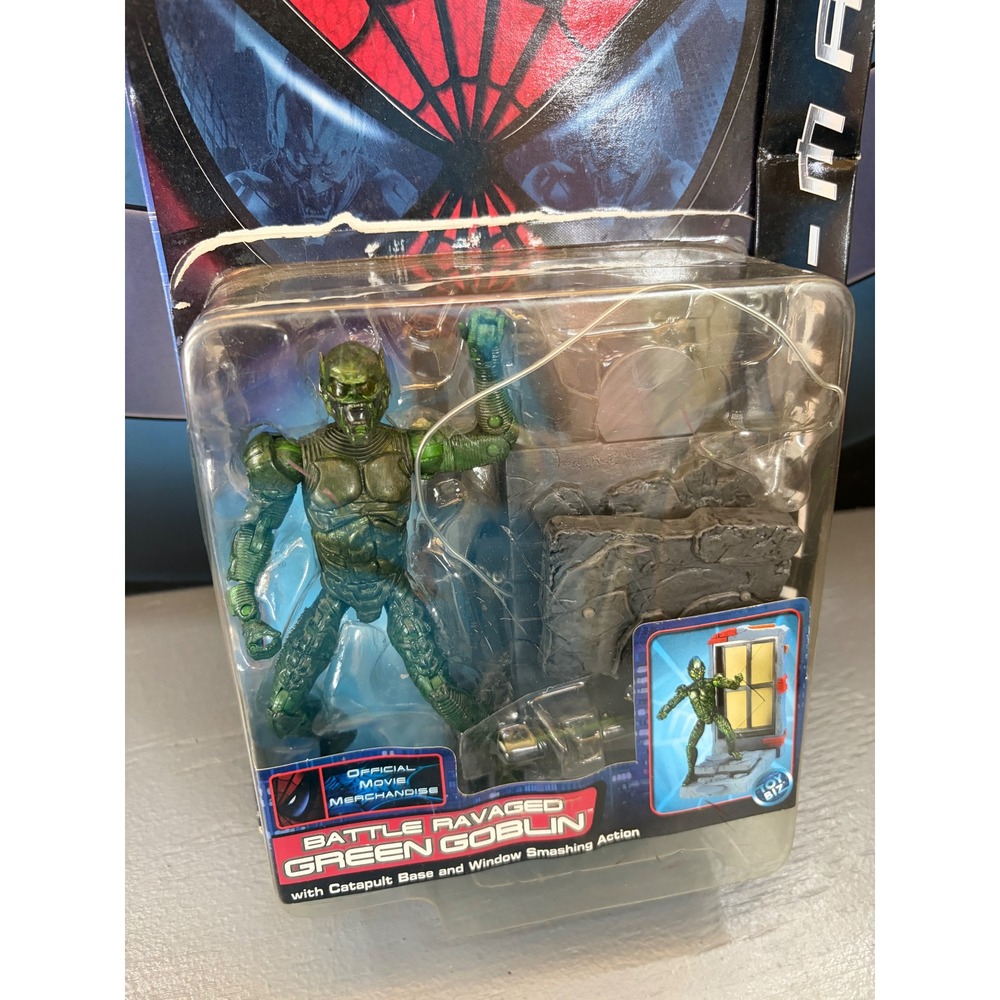 Toybiz - Marvel - *Broken* Battle Ravaged Green Goblin (Spder-man 1)